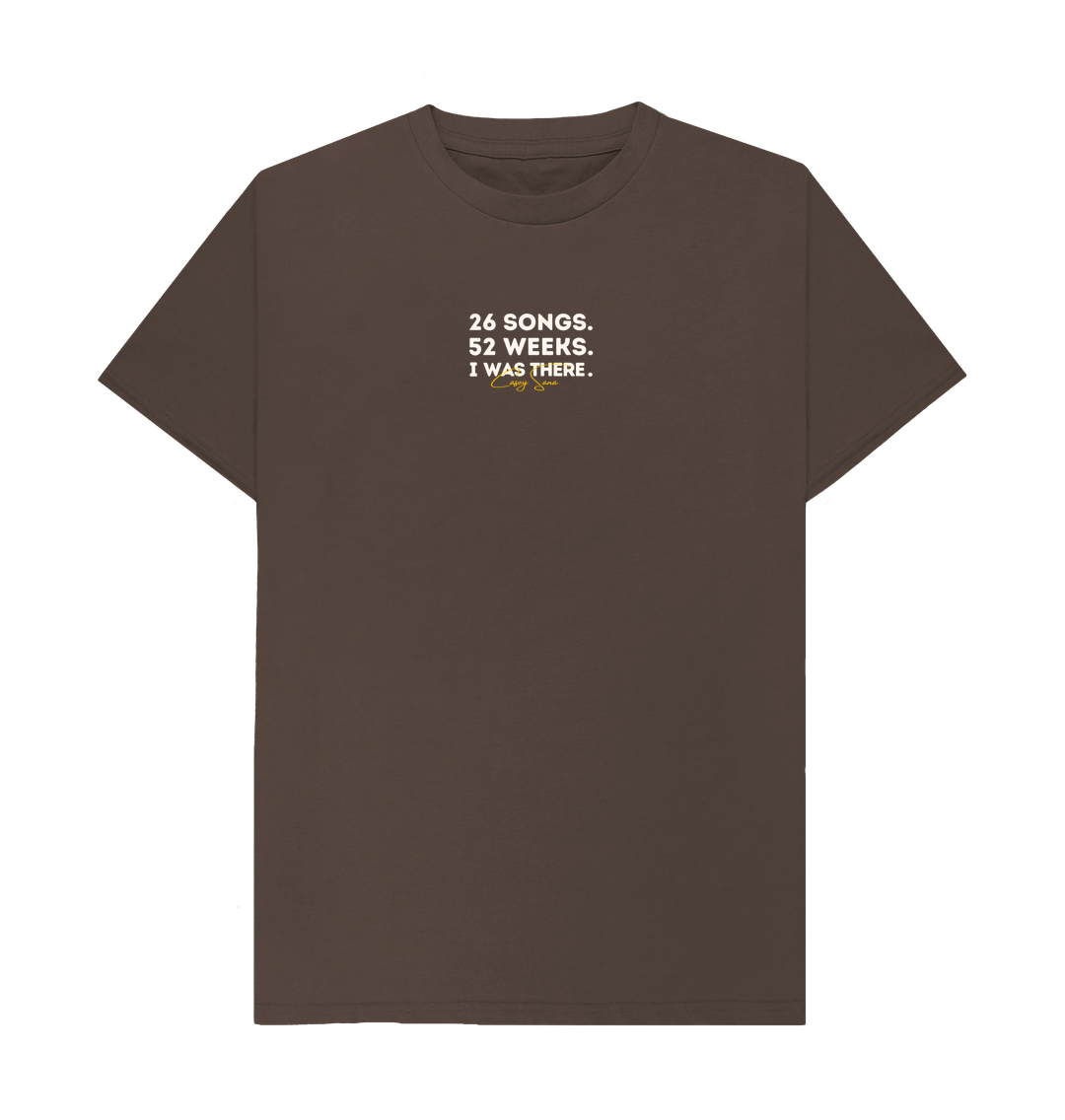 Chocolate 26 SONGS. 52 WEEKS. TEE