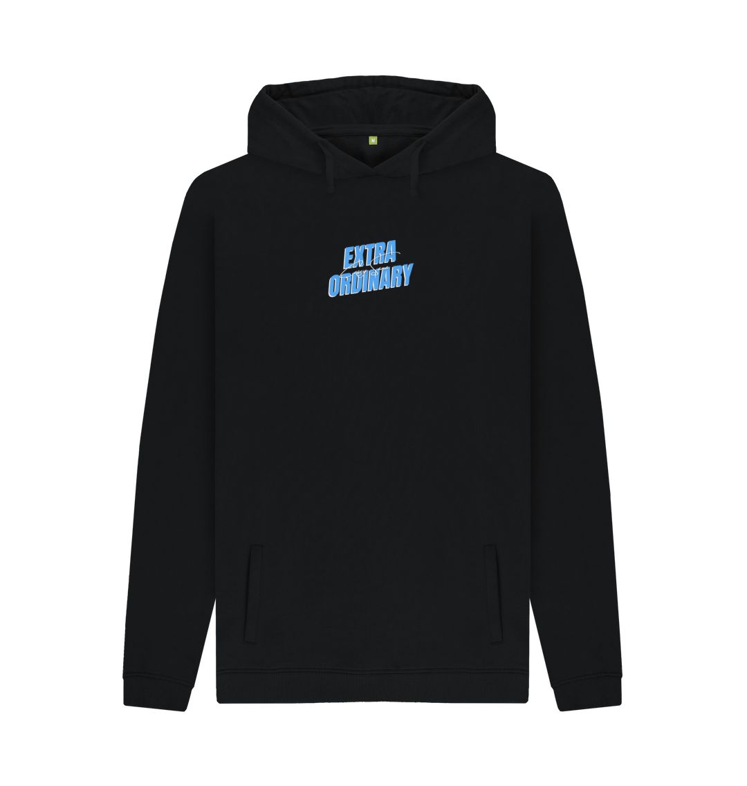 Black EXTRA ORDINARY Hoodie