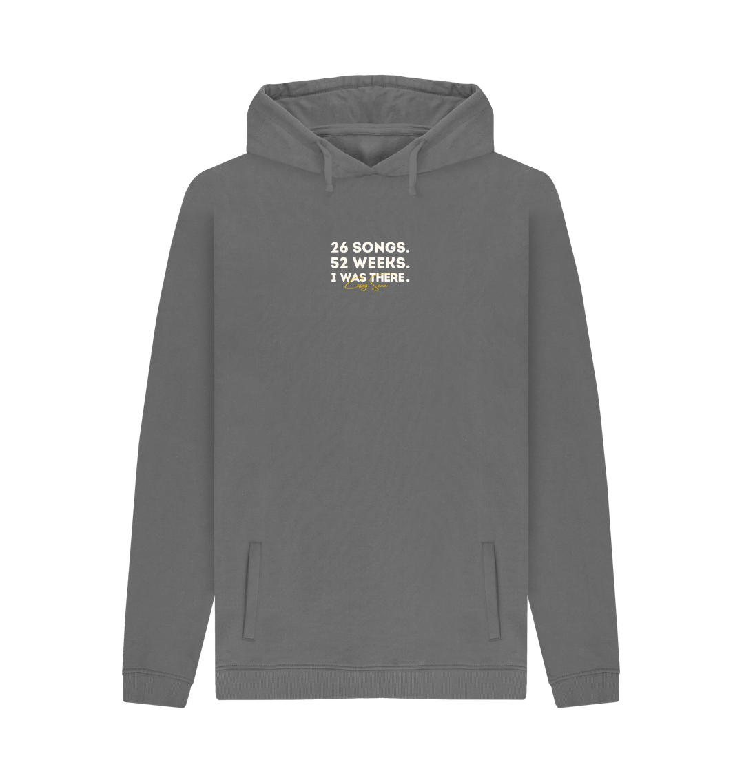 Slate Grey 26 SONGS. 52 WEEKS. HOODIE