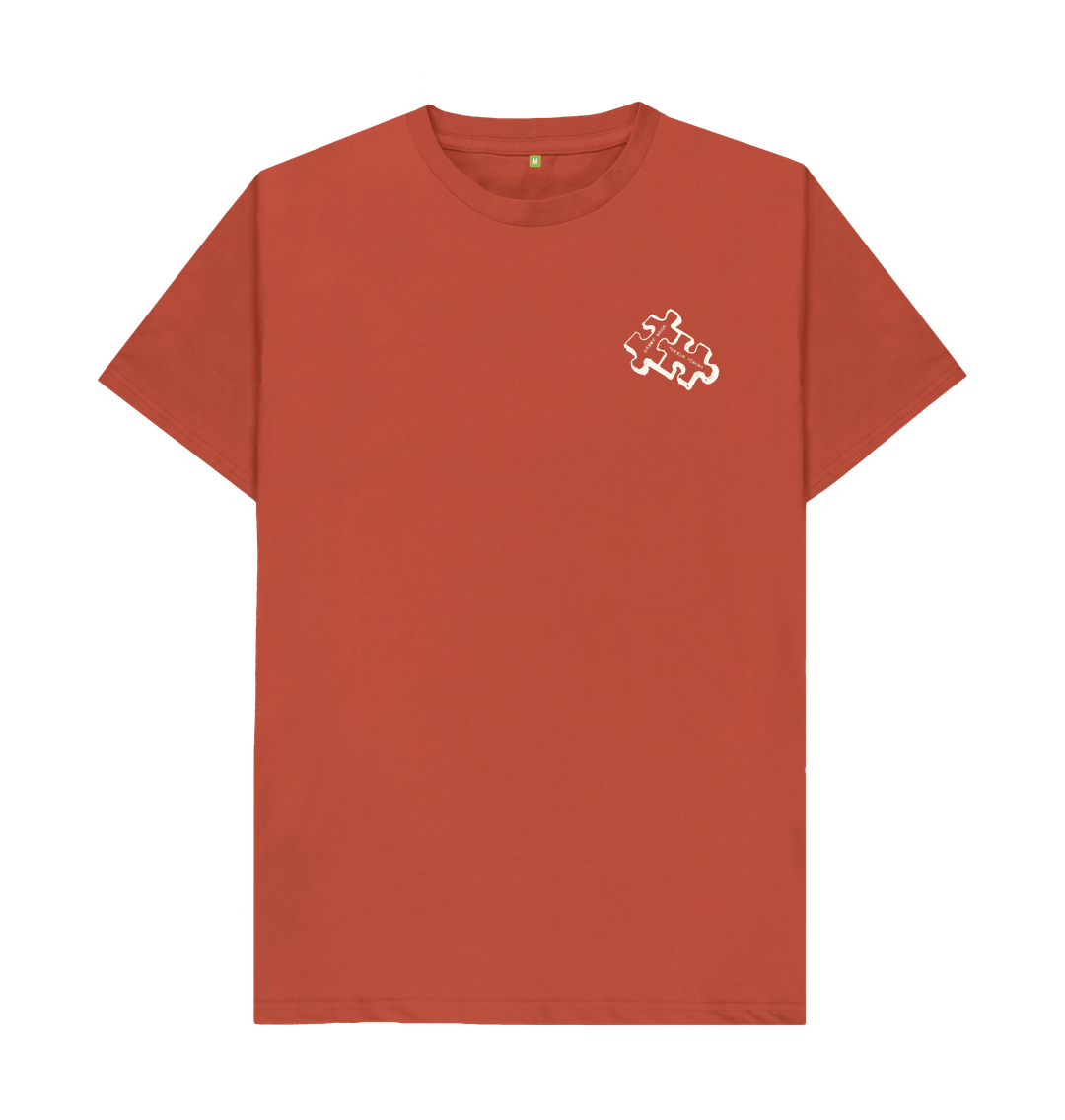 Rust Puzzle Pieces Tee