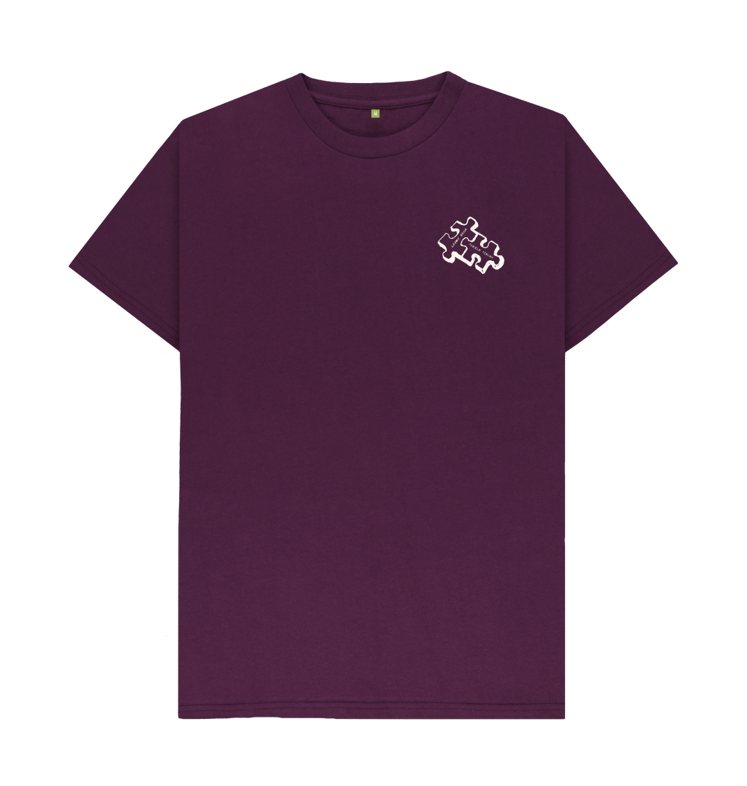 Purple Puzzle Pieces Tee
