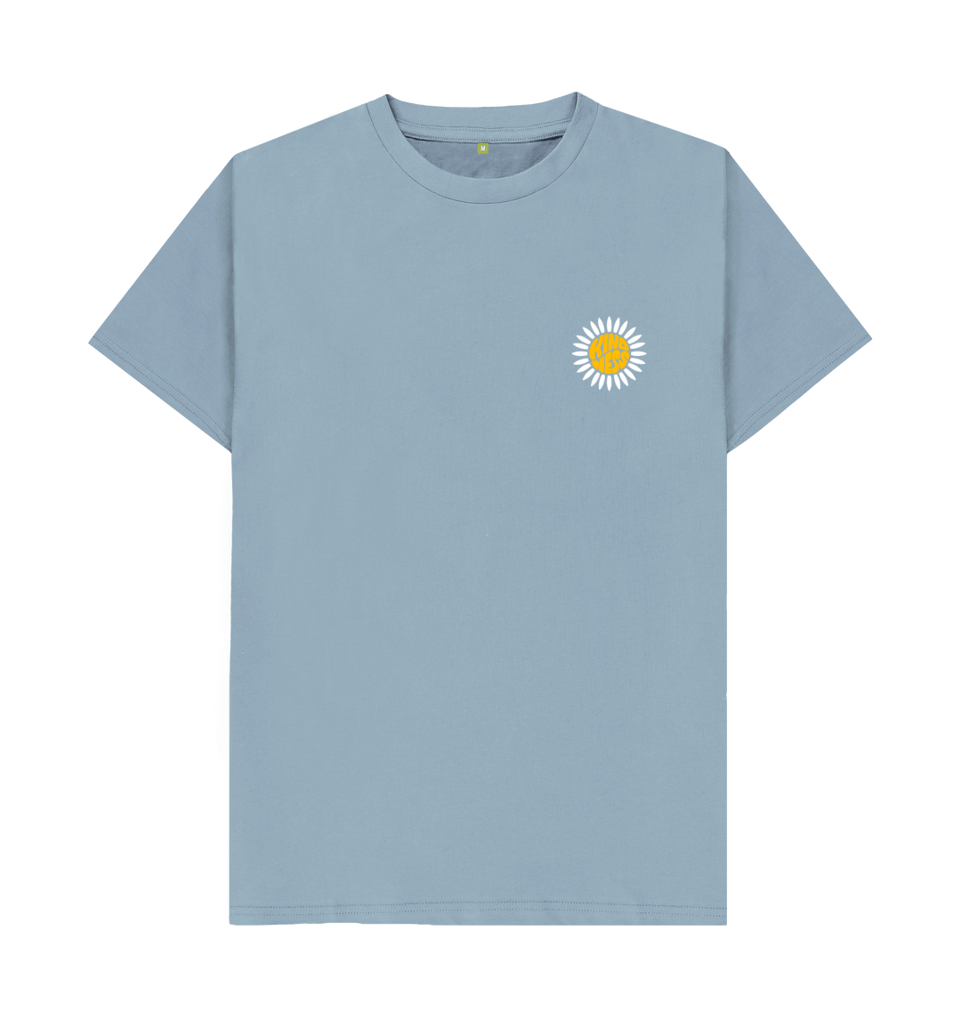 Stone Blue Sunflower Tee