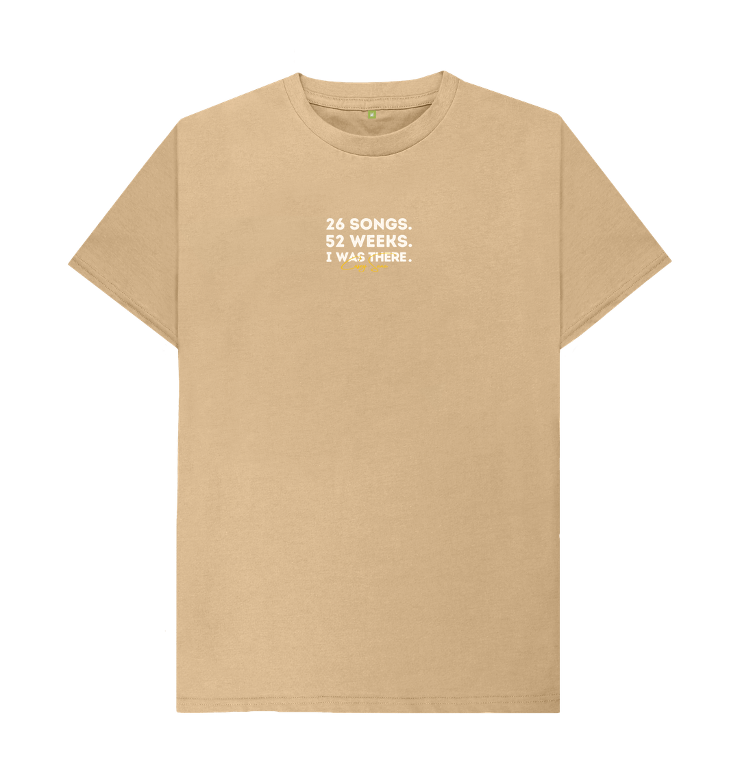 Sand 26 SONGS. 52 WEEKS. TEE