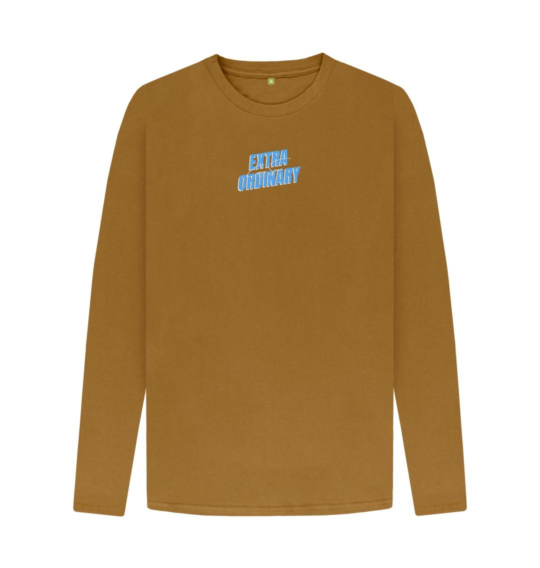 Brown EXTRA ORDINARY Long Sleeve Tee