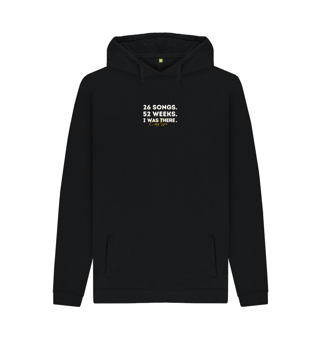 Black 26 SONGS. 52 WEEKS. HOODIE