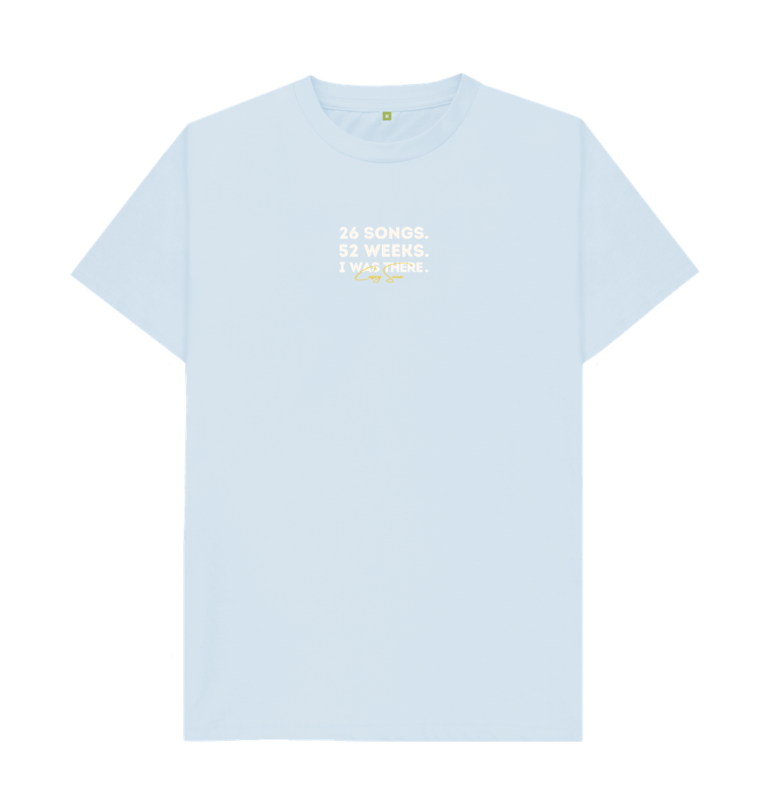 Sky Blue 26 SONGS. 52 WEEKS. TEE