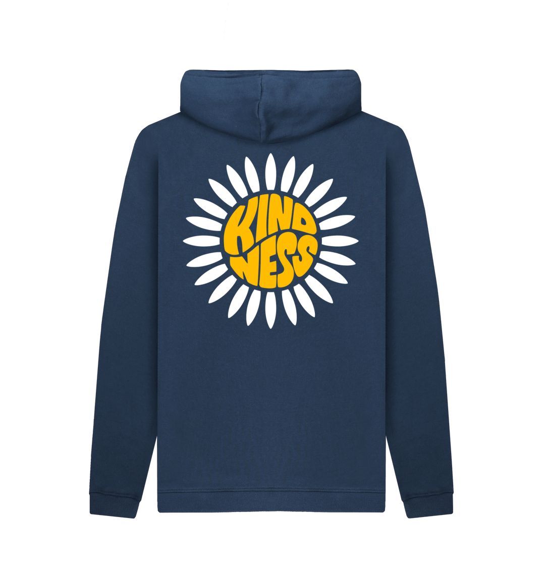 Navy Sunflower Hoodie
