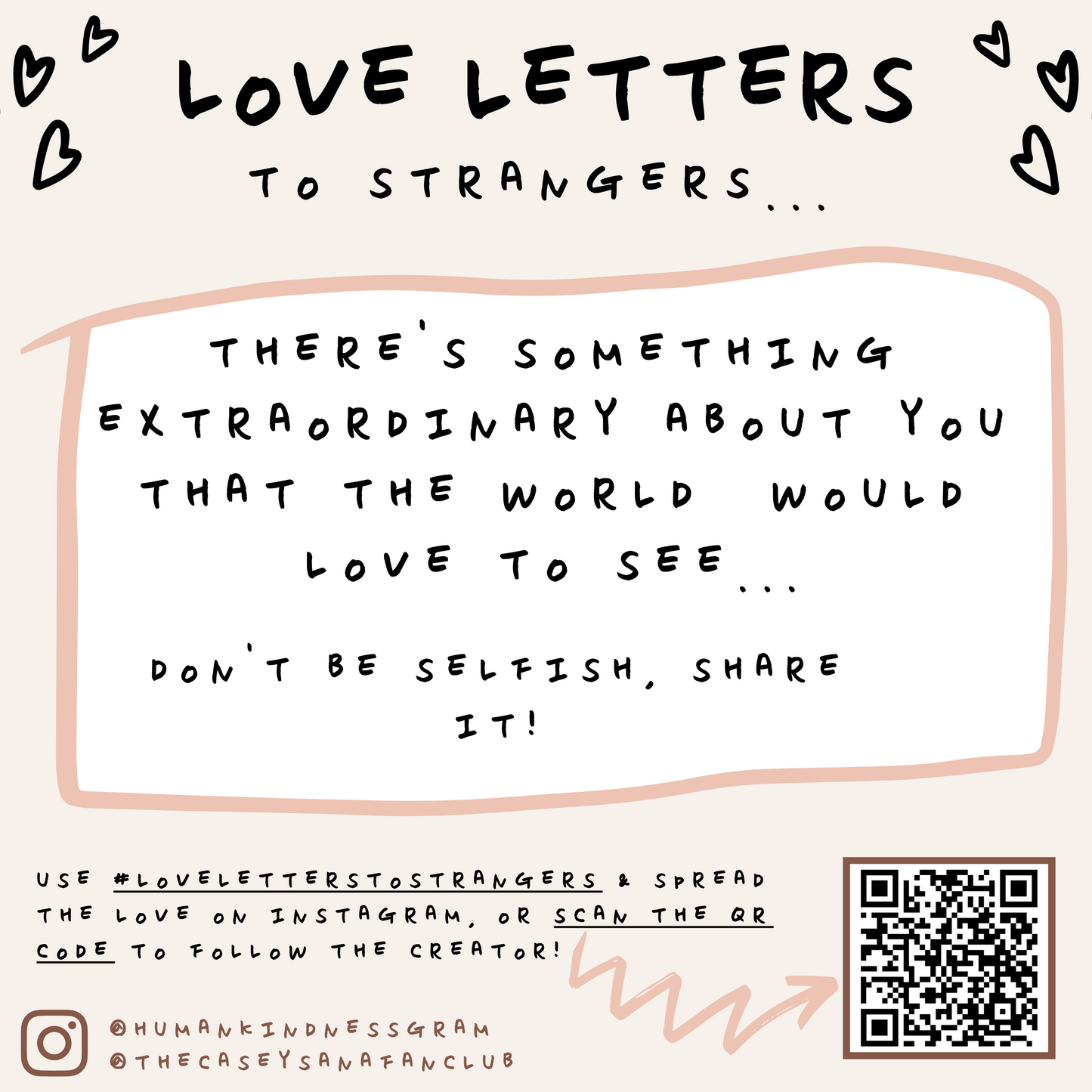 Love Letters To Strangers 5 Pack - Assorted