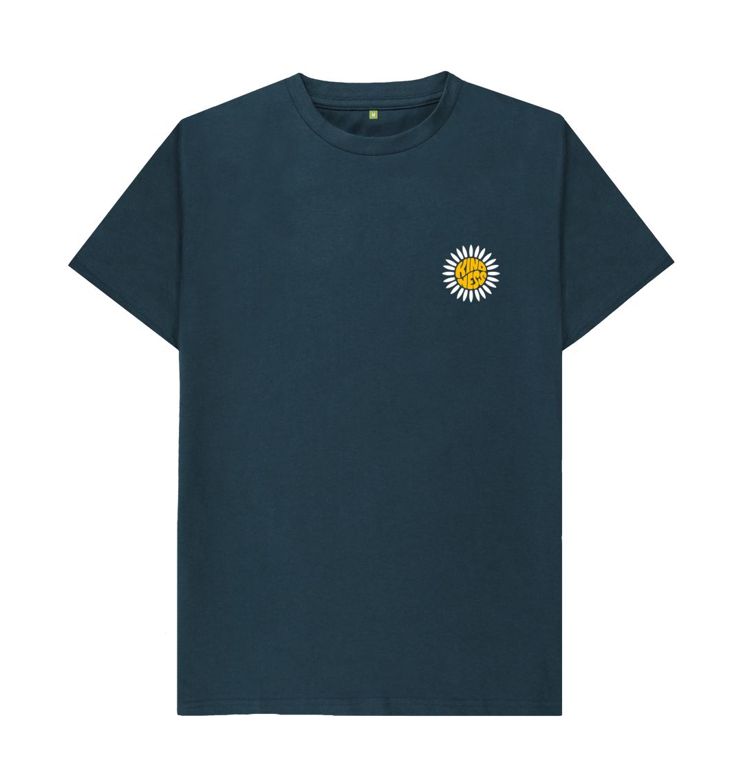 Denim Blue Sunflower Tee