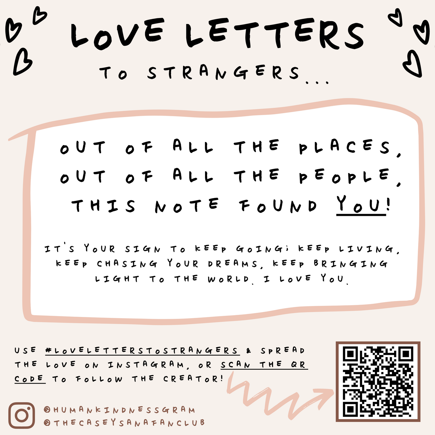 Love Letters To Strangers 20 Pack - Assorted