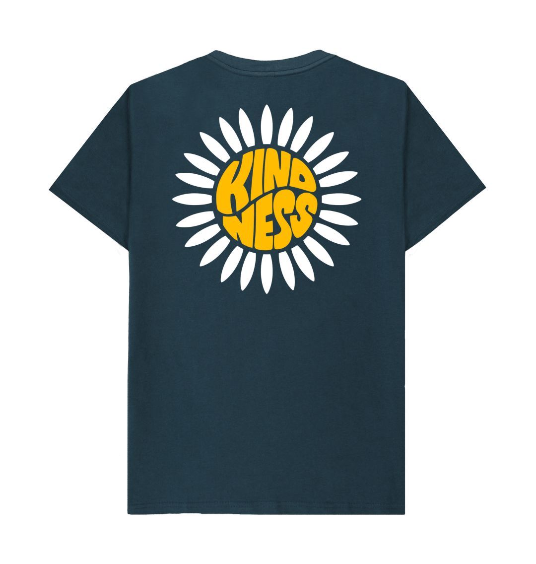 Denim Blue Sunflower Tee
