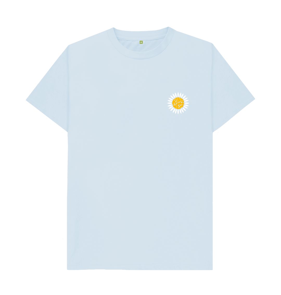 Sky Blue Sunflower Tee