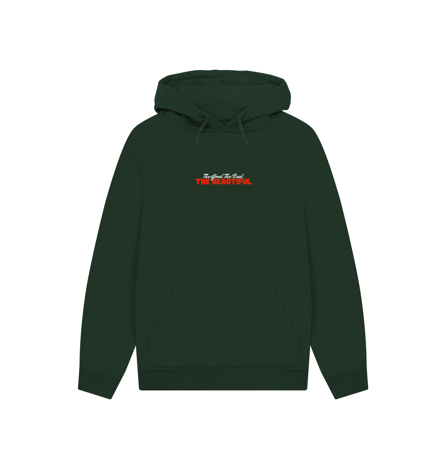 Evergreen Printed Hoody Front