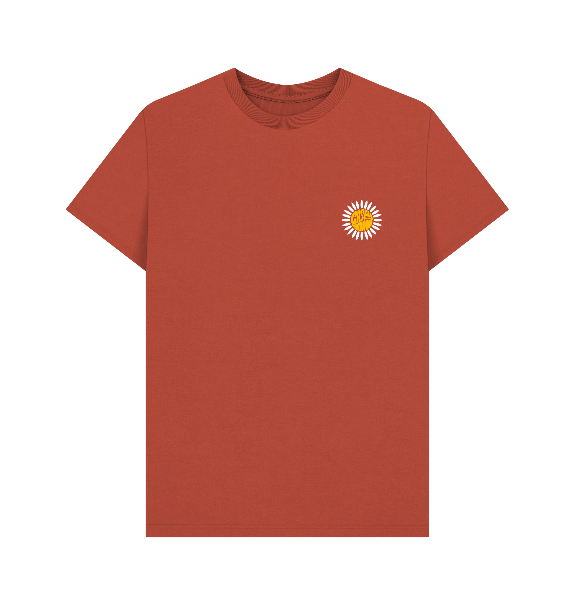 Rust Printed T-shirt Front