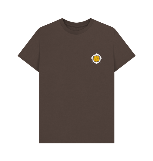 Chocolate Printed T-shirt Front