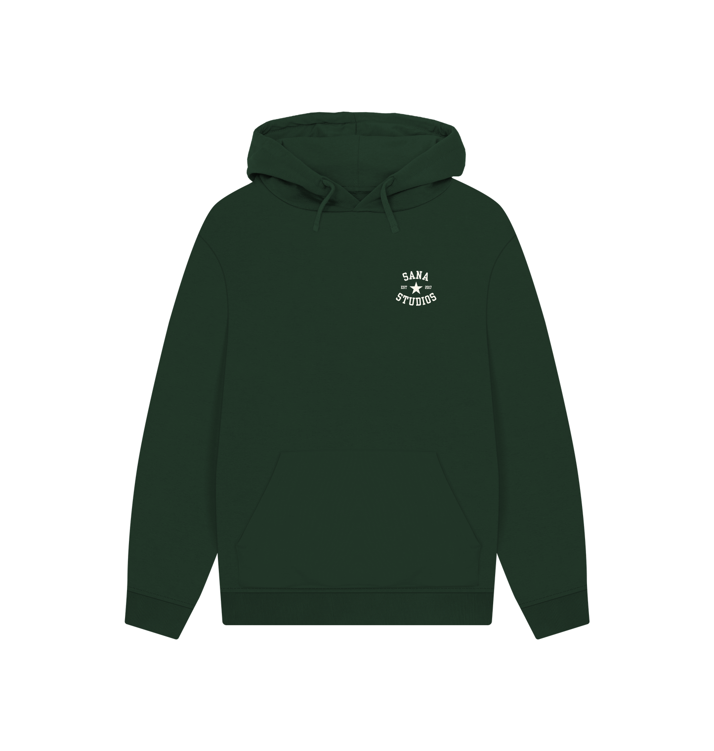 Evergreen Printed Hoody Front