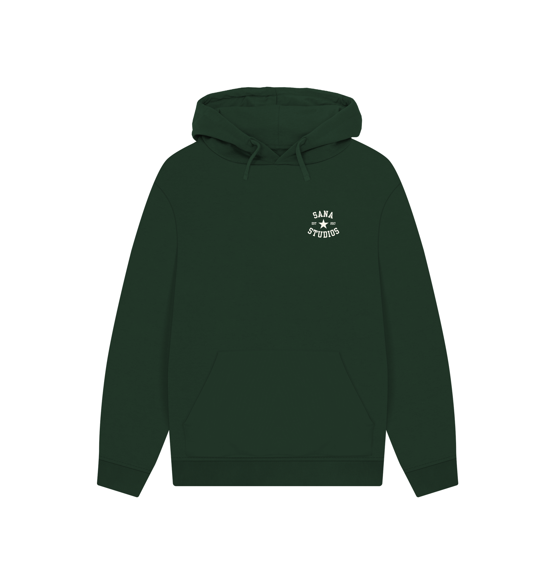 Evergreen Printed Hoody Front