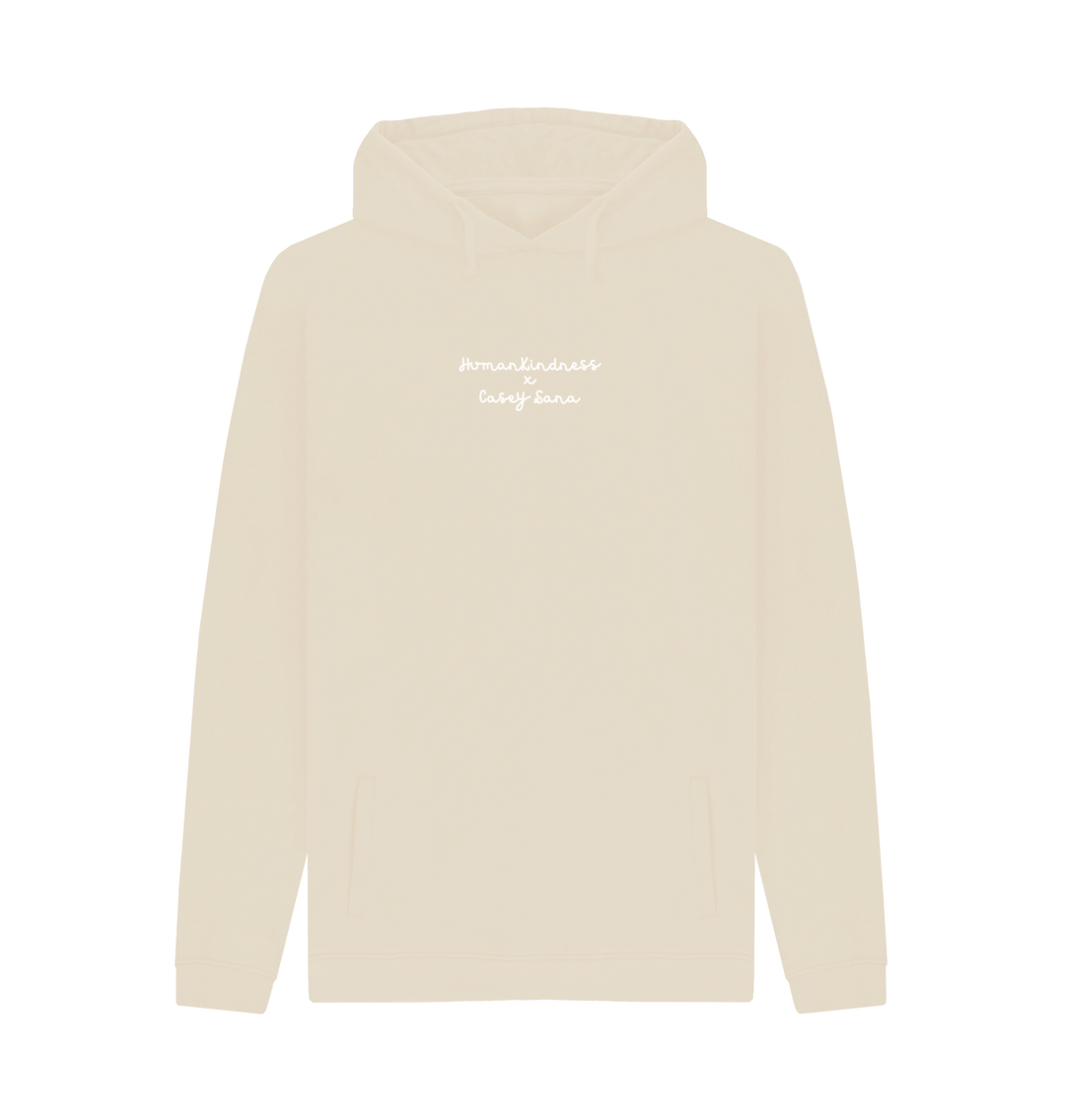 Oat Printed Hoody Front