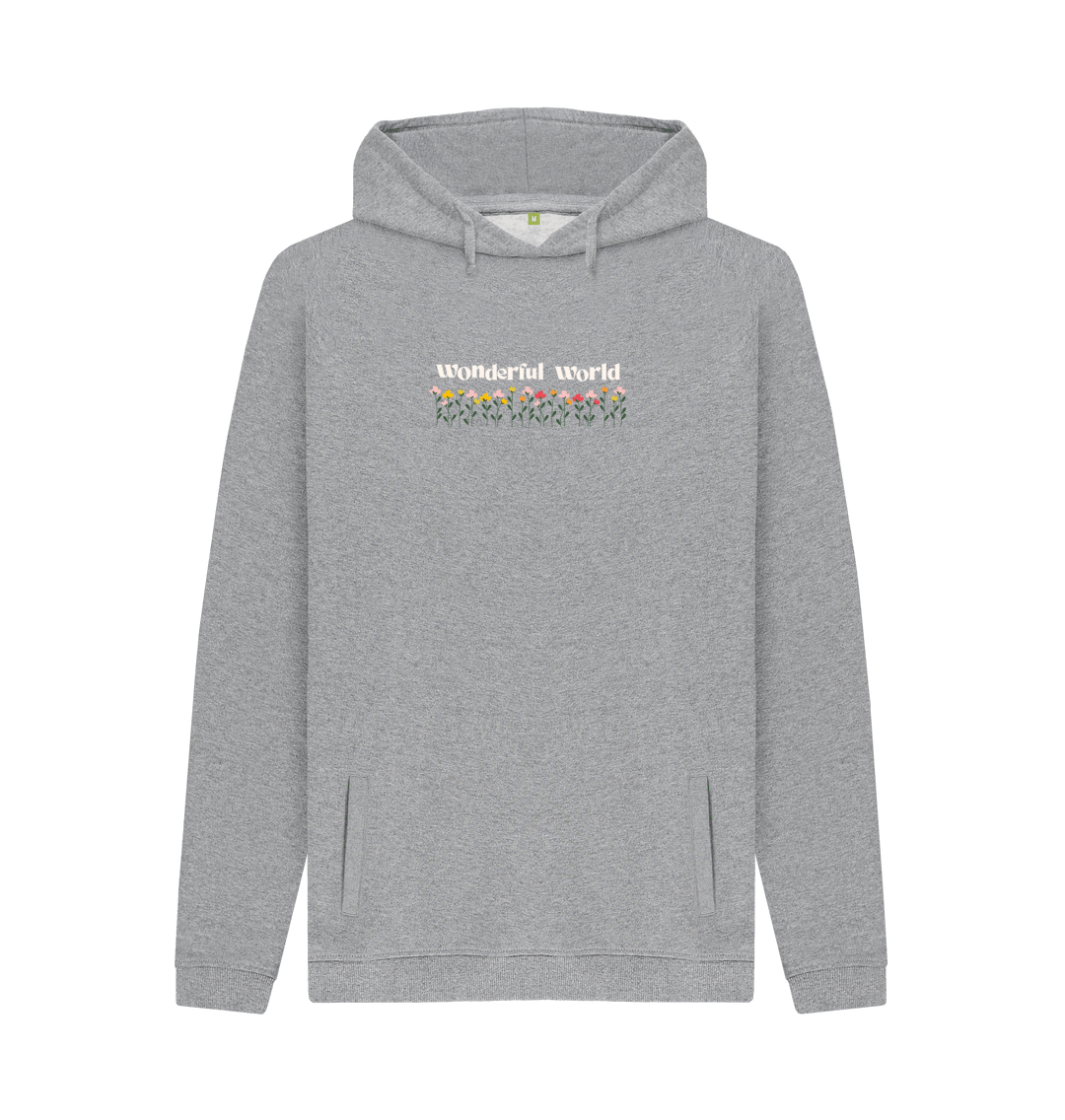 Light Heather Printed Hoody Front