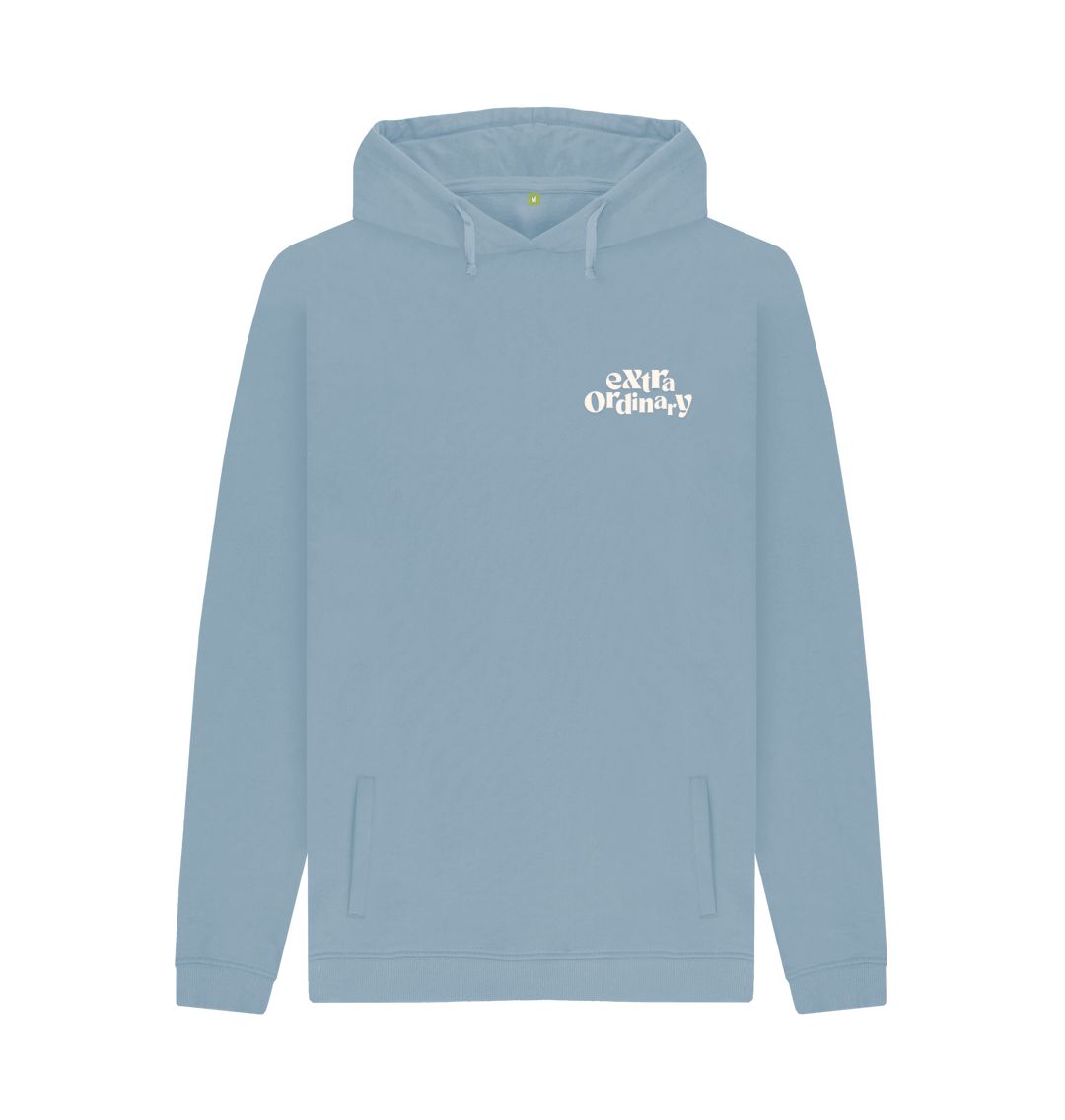 Stone Blue EXTRA ORDINARY TITLE Hoodie