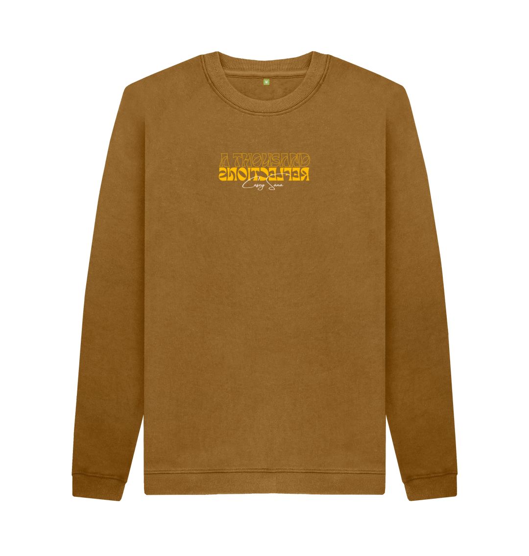 Brown CSxHK Artwork Sweatshirt