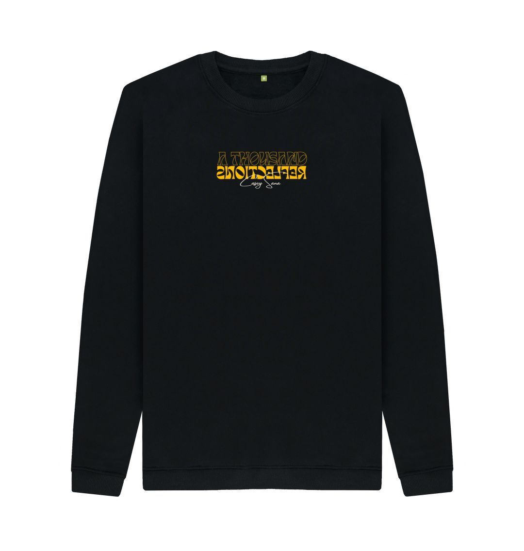 Black CSxHK Artwork Sweatshirt