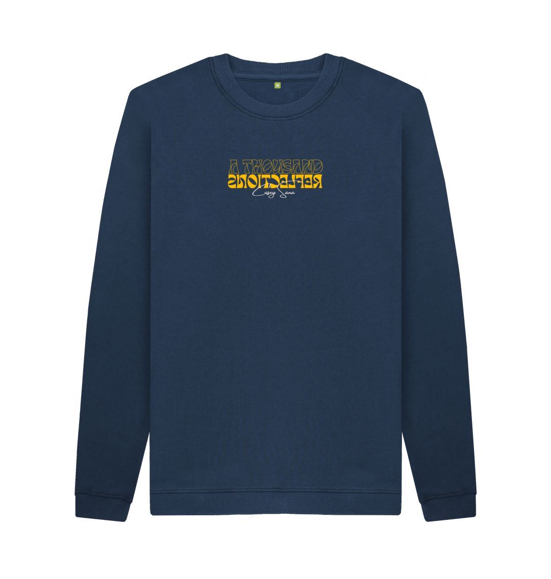 Navy Blue CSxHK Artwork Sweatshirt