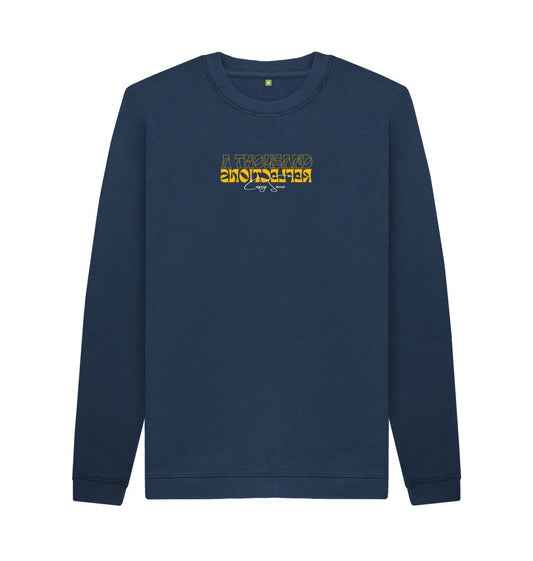 Navy Blue CSxHK Artwork Sweatshirt