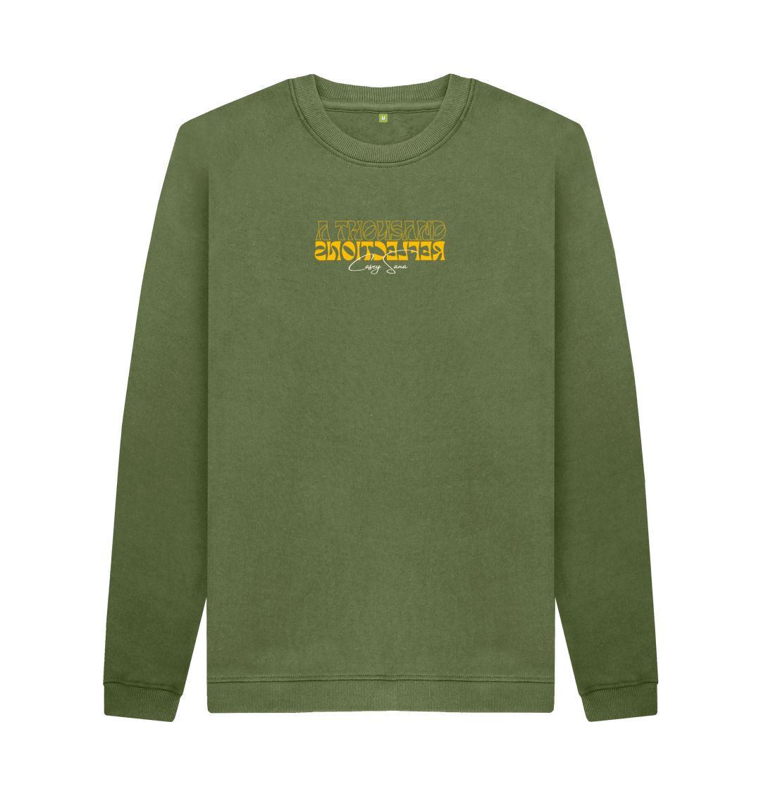 Khaki CSxHK Artwork Sweatshirt